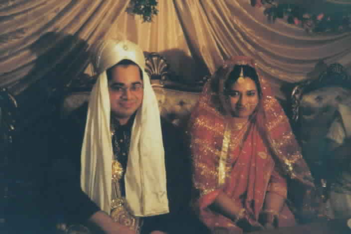 Jahanara and Khalid, 25th February 2001