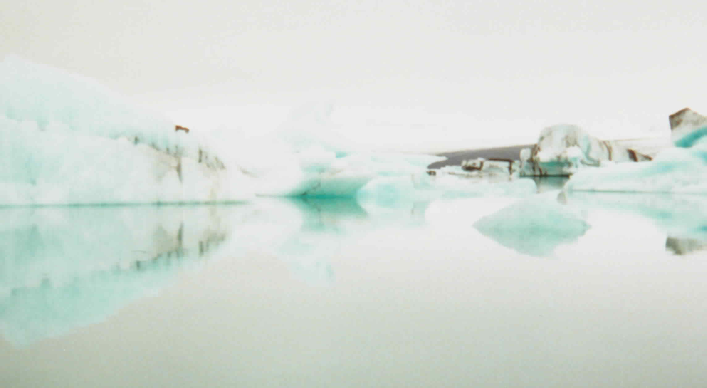 The glacial lagoon at Jokulsarlon
